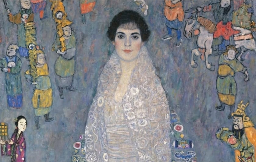 لوحة الرسّام النمساوي غوستاف كليمت "بورتريه إليزابيث ليدرر"